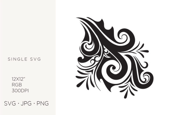 Abstract Floral Design, Graphics and Illustrations
