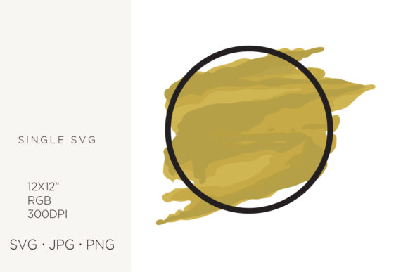 Banner Watercolor Splash Background, SVG Graphics