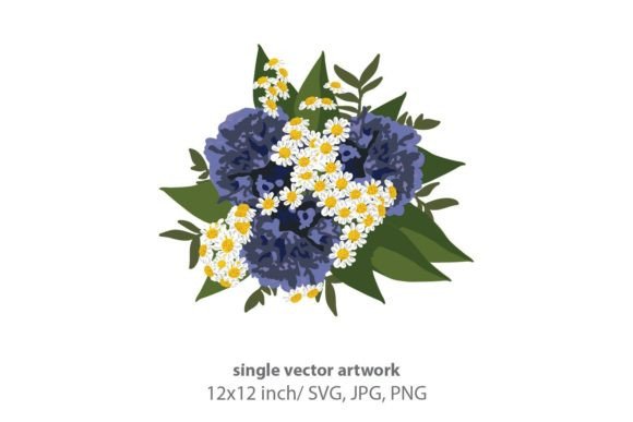 Bunch of Flowers, Floral Svg