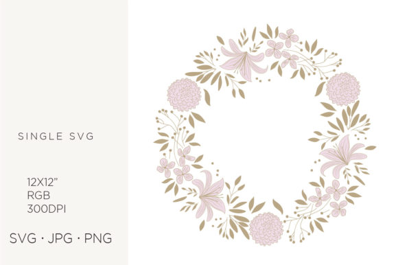Floral Bouquet Graphics for Handmade Creations