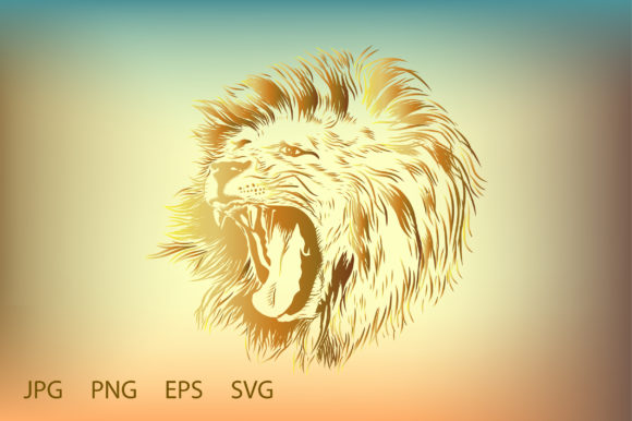 Lion Head Vector Art: Graphics & Illustrations for Real Projects