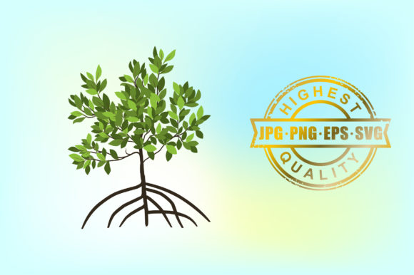 Mangrove Tree Logo: Graphics with Ancient Appeal